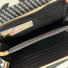 【美品】COACH 花柄 長財布の画像
