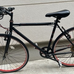  お取引決まりました　
自転車　クロスバイク　700C ブラック