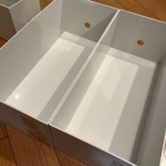 ２個セット！　無印良品　ファイルボックスワイド1/2