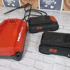ヒルティ HILTI BX3-ME-22 コンクリートネイラ バッテリx２ 充電器 【ハンズクラフト宜野湾店】の画像