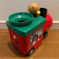 【アンパンマン】ボールがとびだす!はしるよポンポンSLマン 美品の画像