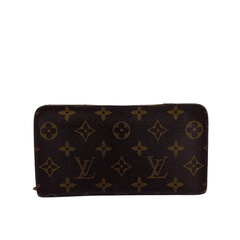ルイヴィトン LOUIS VUITTON 長財布 モノグラム ポルトモネジップ ラウンドファスナー M61727 ブラウンの画像