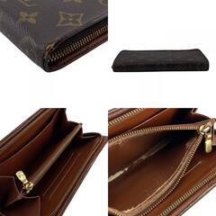 ルイヴィトン LOUIS VUITTON 長財布 モノグラム ポルトモネジップ ラウンドファスナー M61727 ブラウンの画像