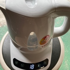 A510♠️T-fal ティファール アプレシア コントロール 0.8L 電気ケトル KO7201JP タッチパネル式 8段階温度設定 60分間保温 の画像