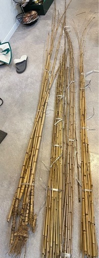竹材　布袋竹、矢竹、寒竹、和竿や小物等用