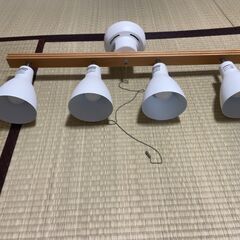 オーム電機 OHM 4灯 シーリングライトの画像