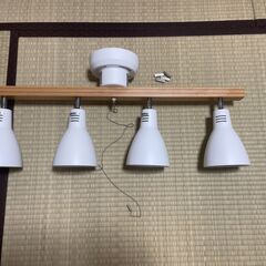 オーム電機 OHM 4灯 シーリングライトの画像