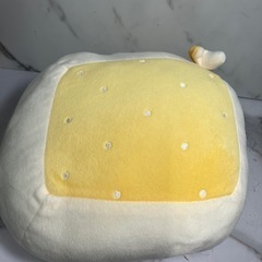 A2505-186 はんなり豆腐 ぬいぐるみ 汚れありの画像