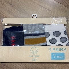 靴下3点セット　9-15cmサイズ