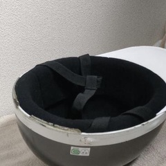 バイク用ヘルメット　半キャップの画像