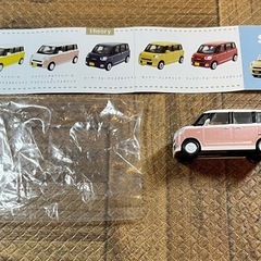ムーヴキャンバス（ピンク白）　ガチャガチャの画像