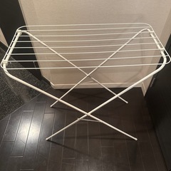 IKEA イケア 物干しラック ホワイト 白 JALL イェル 物干しスタンドの画像