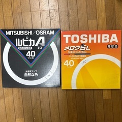 蛍光灯　40ワット形　２本セット
