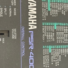 YAMAHA 電子ピアノ　PSR-400の画像