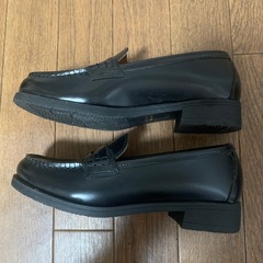 レディース ローファー 黒 23.5センチ
の画像