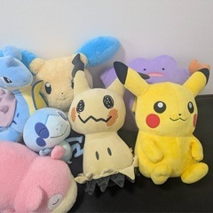ポケモンぬいぐるみまとめ売り　BIGぬいぐるみの画像