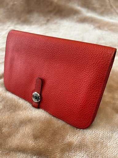 HERMESエルメスドゴンGMドゴンデュオ長財布さいふサイフレディースウォレット