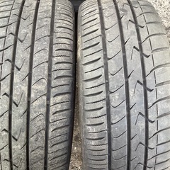 【売約済】アルミホイール 17インチ 17×7j 夏タイヤ 215/45R17 トーヨー 18年製 の画像
