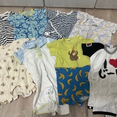 50.60.70サイズベビー服18着セットの画像