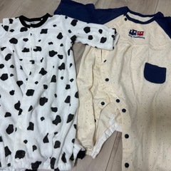 50.60.70サイズベビー服18着セットの画像
