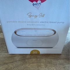 新品未使用　電動搾乳機ポータブル　セット　充電式コンパクトの画像