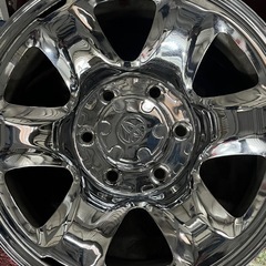185  ハイラックス 純正ホイール メッキ