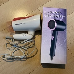 Panasonicドライヤー2点の画像