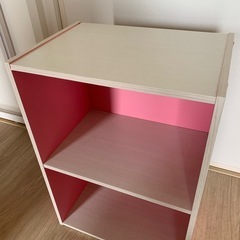 カラーボックス（ピンク）