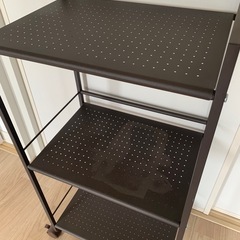 スチールラック（ブラウン）