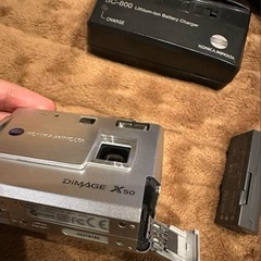 デジカメKonicaMinoltaコニカミノルタ★DiMAGE X50コンパクトの画像