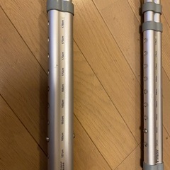 調整可能　軽量アルミ製松葉杖の画像