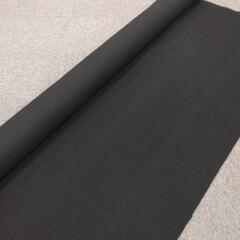 日本製コート、ジャケット　生地　黒地4メートル。