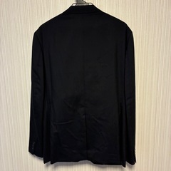 スーツ セットアップ ネイビー ストライプの画像