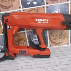 ヒルティ HILTI BX3-L22 コンクリートネイラ 中古品 バッテリー×2 充電器 ※ケース名前消し跡有 【ハンズクラフト宜野湾店】の画像