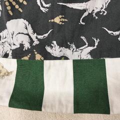 レッスン袋　絵本袋　上履き袋　幼稚園　保育園　園グッズ　男の子　恐竜の画像