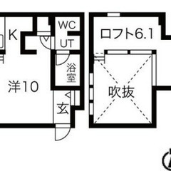 1Ｋ ☆6/6☆空室続きで困っている大家様（オーナー様）大募集♪...