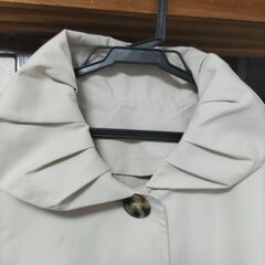 薄手コートМ美品の画像