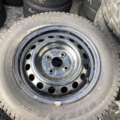 プロボックス◆スチールホイール 14インチ J14×5J 夏タイヤ 155/80R14 88/86N LT ブリヂストン 20年製の画像