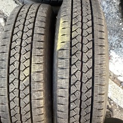 プロボックス◆スチールホイール 14インチ J14×5J 夏タイヤ 155/80R14 88/86N LT ブリヂストン 20年製の画像