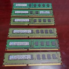 格安で　中古品　デスクトップパソコン　2GBメモリー 6枚 DDR3