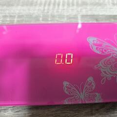 コンパクト体重計の画像
