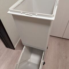 2段ゴミ箱（横27 奥行41 高さ87）の画像