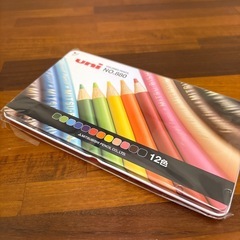 新品未使用　uni　三菱鉛筆　いろえんぴつ　水彩色鉛筆　12色セ...
