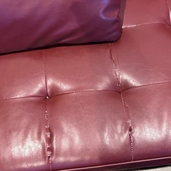 【お取引中
】3人掛けソファ差し上げます（引越しのため・早い者勝ち）の画像