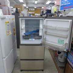 アウトレット展示 未使用品　262L 3ドア冷蔵庫　AQUA　AQR-26R　2024年製 　公田店の画像