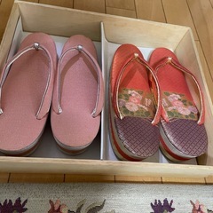 草履　二足セット　Ｍサイズ