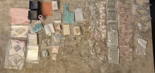 ウェディング　アクセサリーと包装資材　一式　まとめ売り