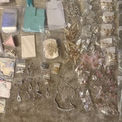 ウェディング　アクセサリーと包装資材　一式　まとめ売りの画像