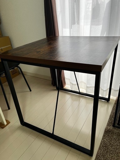 木目調テーブル・イスセット