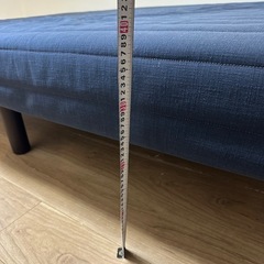 配達可【セミダブルベッド】クリーニング済【管理番号10605】の画像